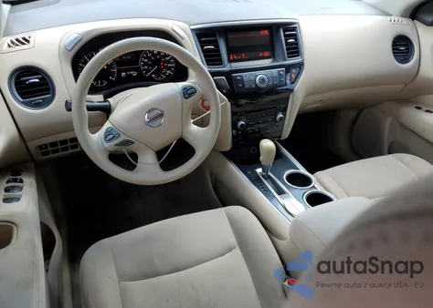 2015 Nissan Pathfinder S из США, поврежденный, VIN 5N1AR2MN1FC620614